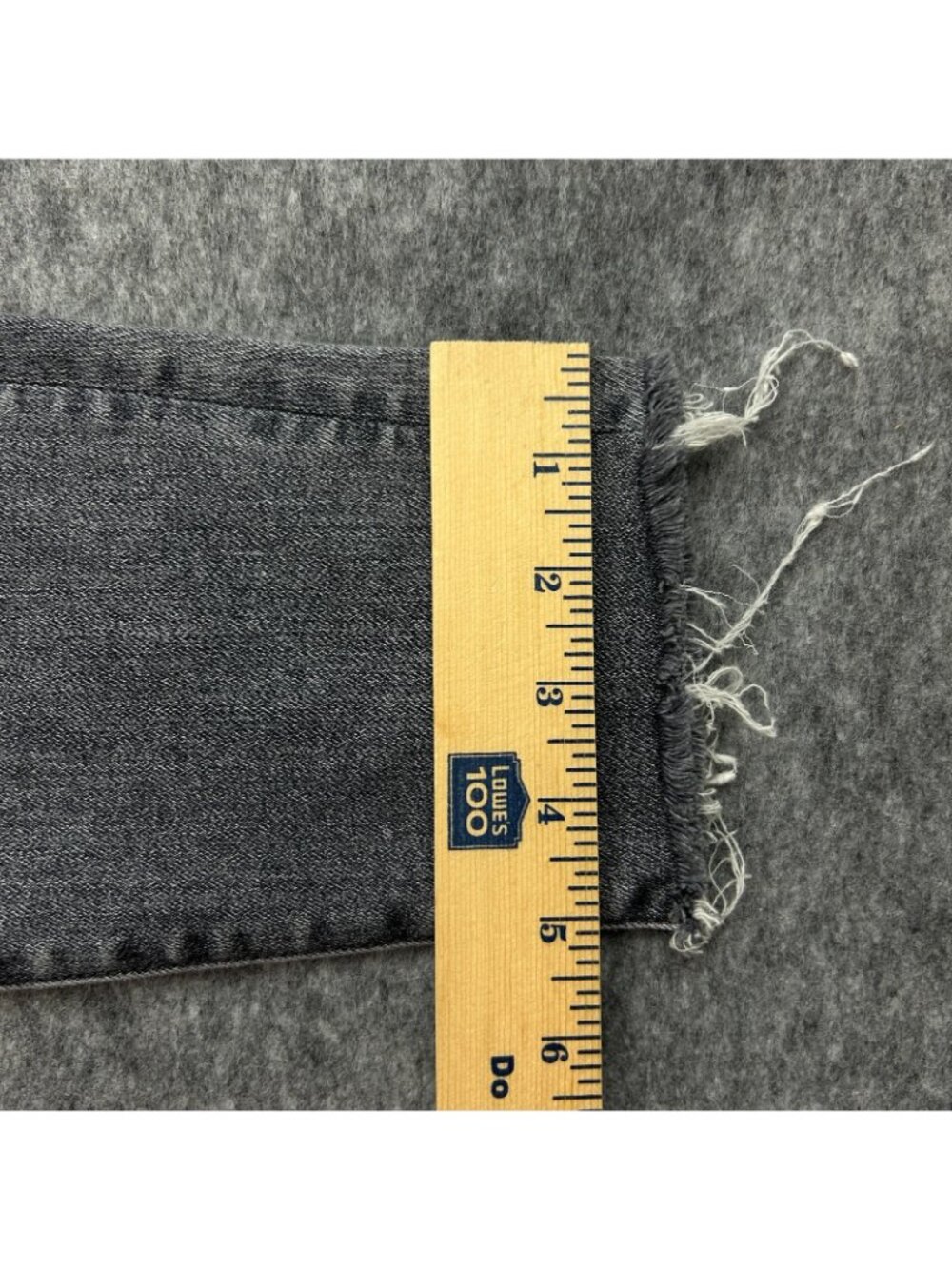 Mother High Waisted Looker Ankle Fray Skinny Jeans Women's Size 30 Huntress Wash - Picture 13 of 14